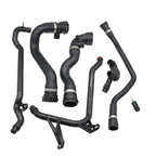 7 Pcs Expansion Tank Coolant Radiator Hose Kit for BMW 323 325 328 330 New