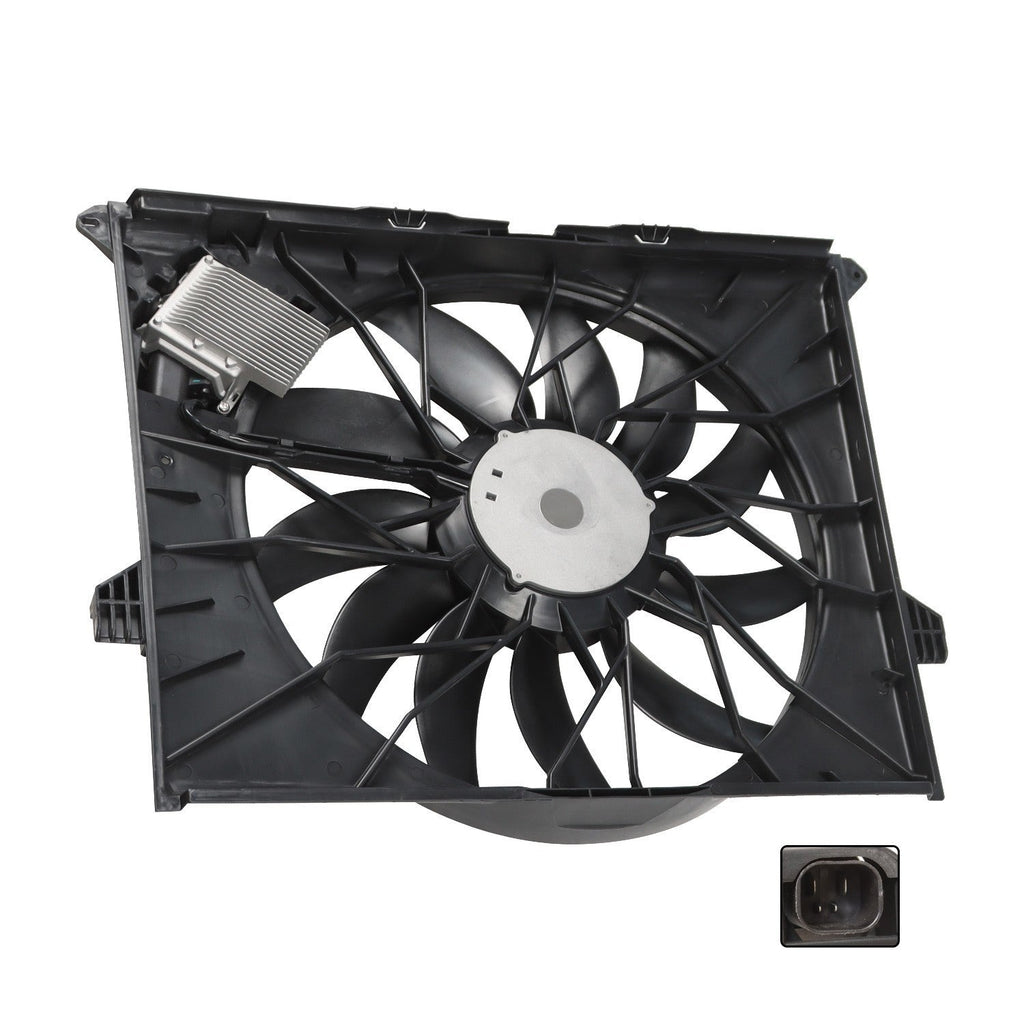 A/C Radiator Fan Assembly 1645000093 for 2007-2012 Mercedes-Benz GL450
