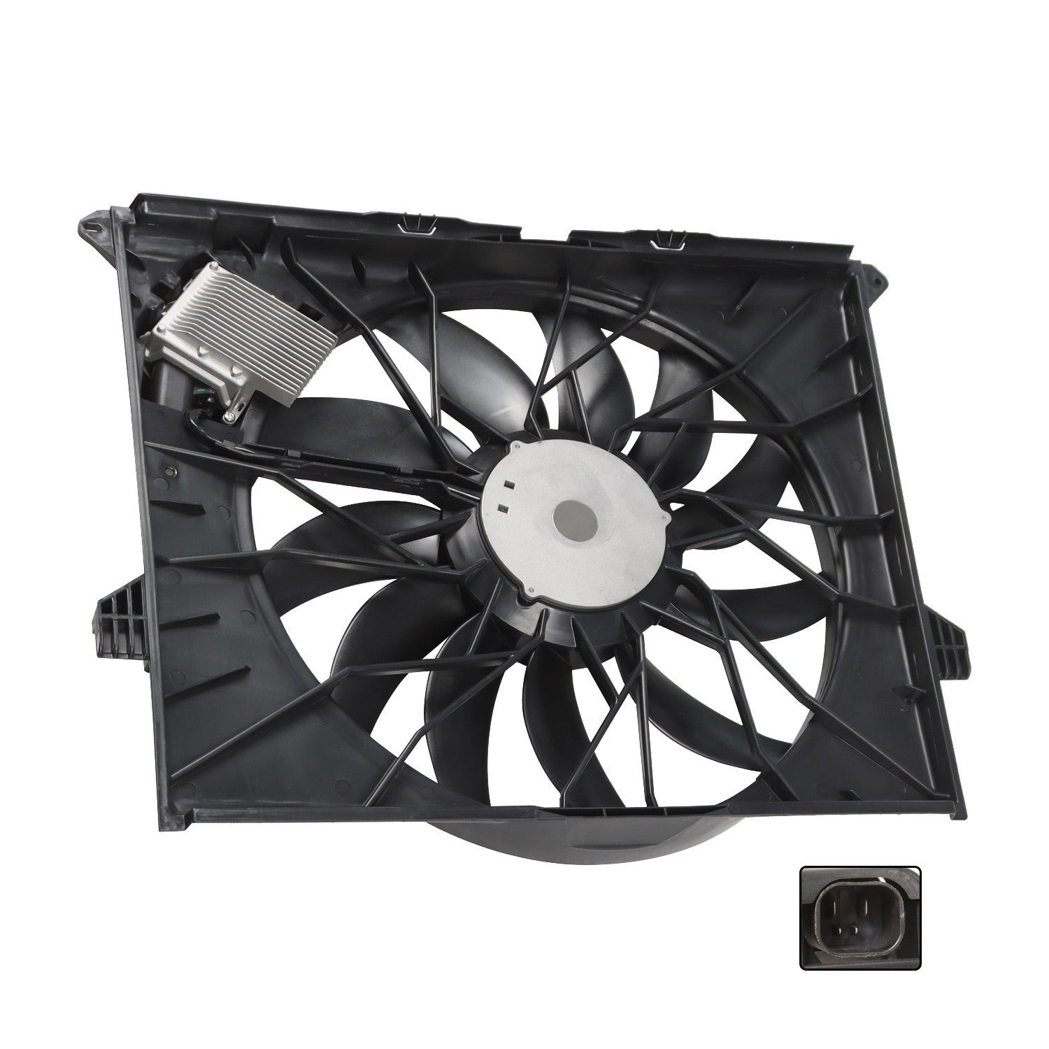 A/C Radiator Fan Assembly 1645000093 for 2007-2012 Mercedes-Benz GL450