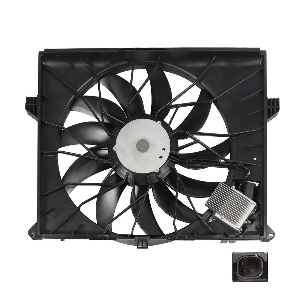 A/C Radiator Fan Assembly 1645000093 for 2007-2012 Mercedes-Benz GL450