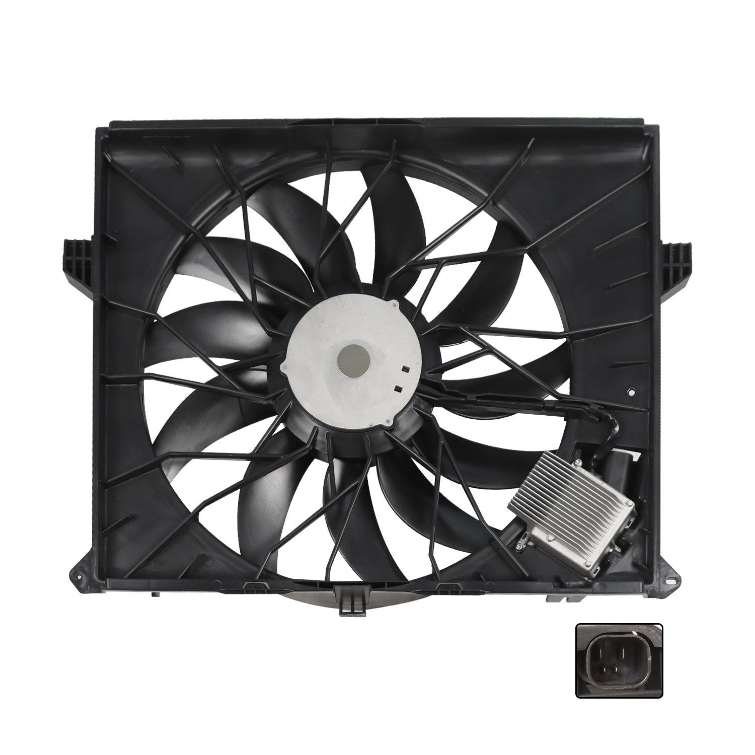 A/C Radiator Fan Assembly 1645000093 for 2007-2012 Mercedes-Benz GL450