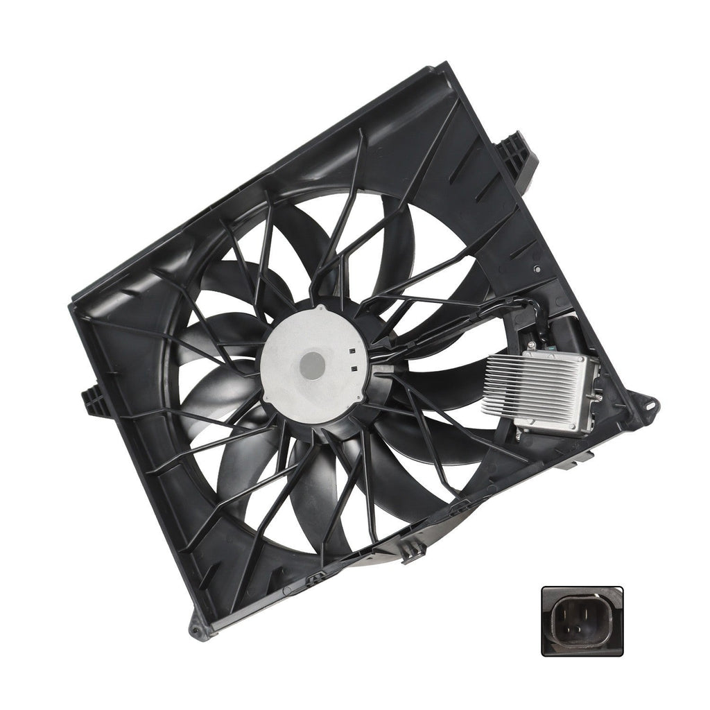 A/C Radiator Fan Assembly 1645000093 for 2007-2012 Mercedes-Benz GL450