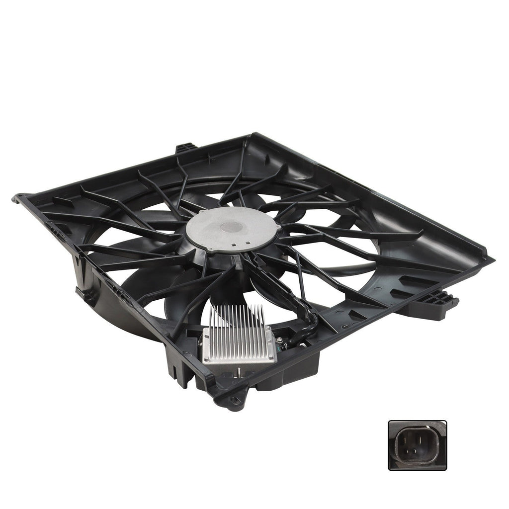 A/C Radiator Fan Assembly 1645000093 for 2007-2012 Mercedes-Benz GL450