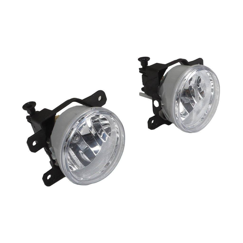 2012-2014 Subaru Impreza Front Bumper Fog Lights with Cover Bezel Pair