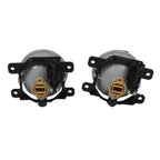 2012-2014 Subaru Impreza Front Bumper Fog Lights with Cover Bezel Pair