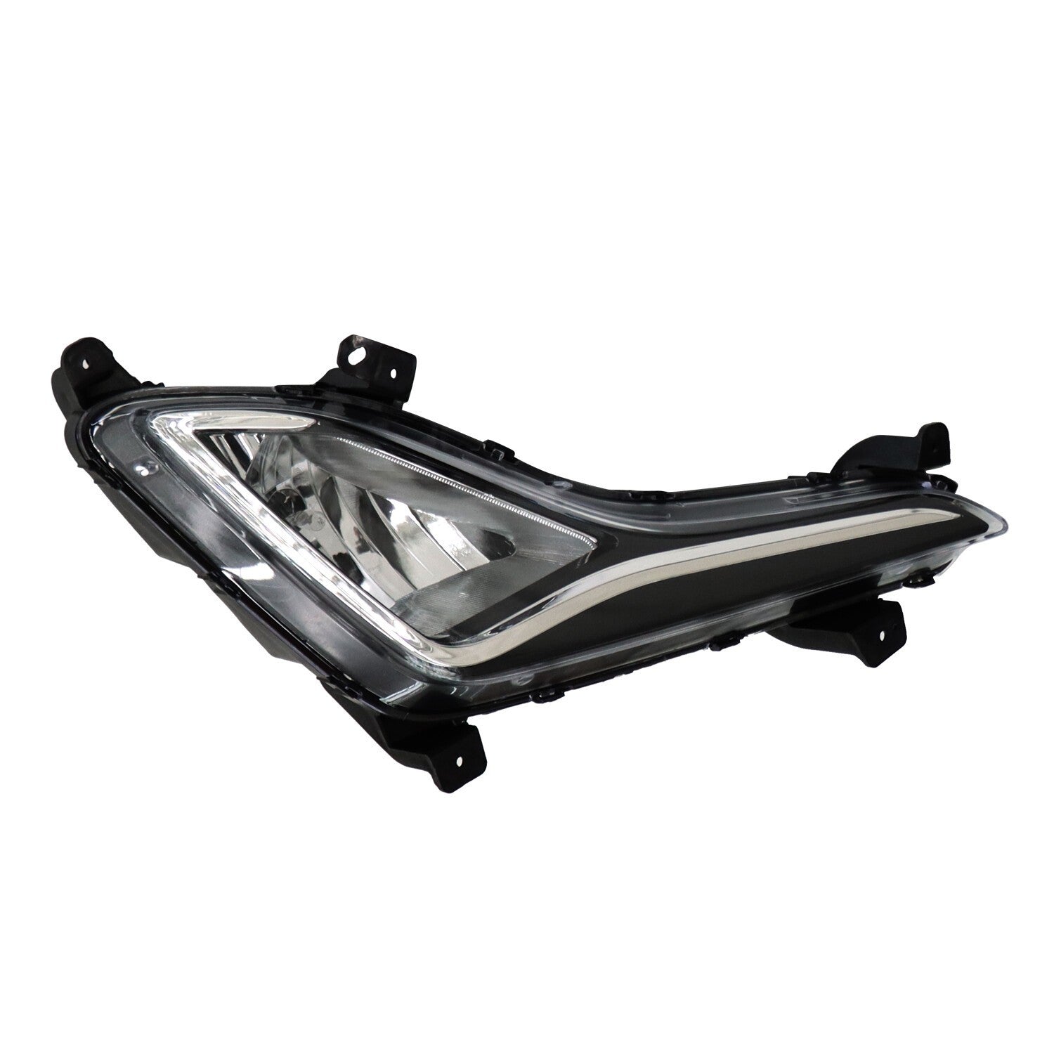 Front Clear Lens Fog Lights Pair for 2014-2016 Hyundai Elantra LH & RH
