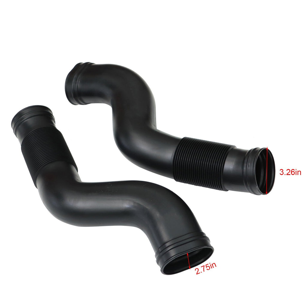 Mercedes-Benz W164 ML350 GL450 Air Intake Duct Hose Set Left & Right
