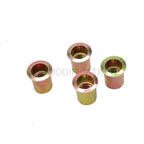 50Pcs 3/8-16 Zinc Plated Carbon Steel Rivet Nut Rivnut Insert Nutsert