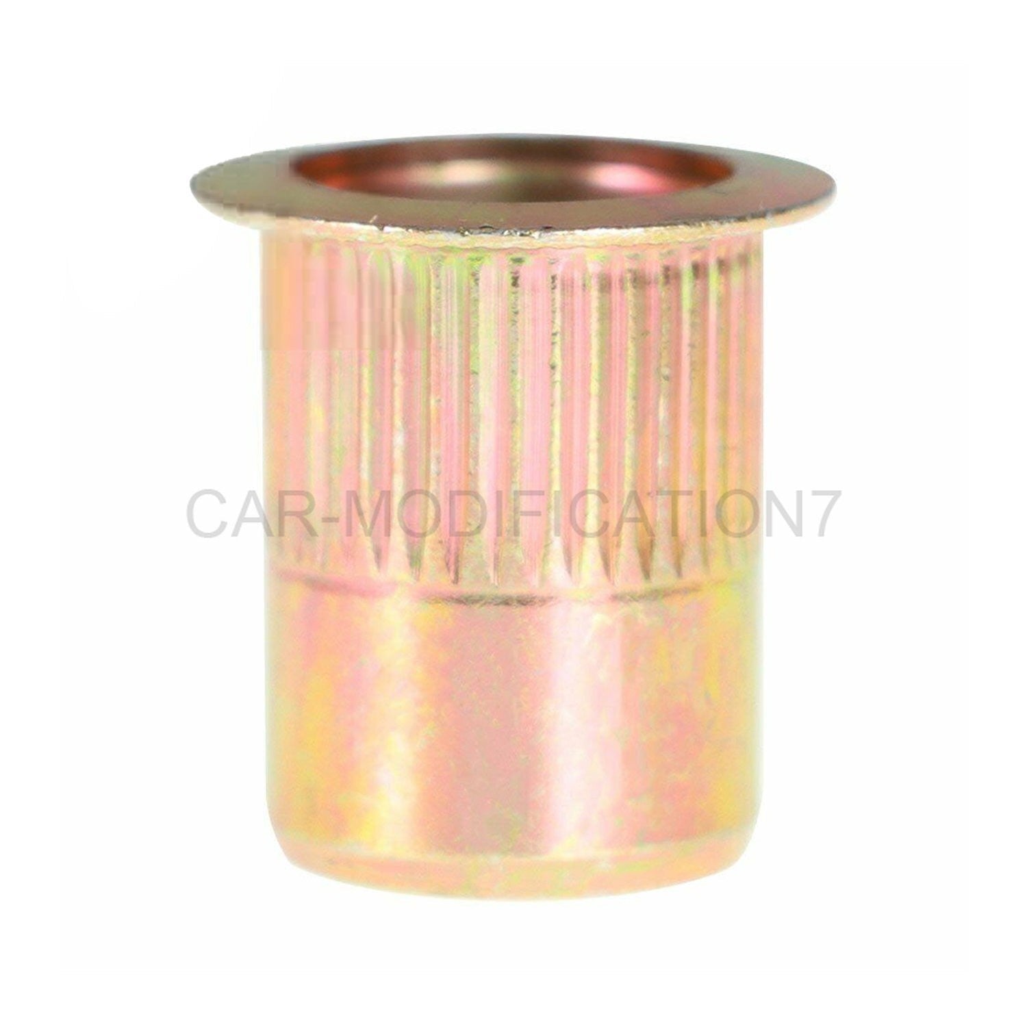 50Pcs 3/8-16 Zinc Plated Carbon Steel Rivet Nut Rivnut Insert Nutsert