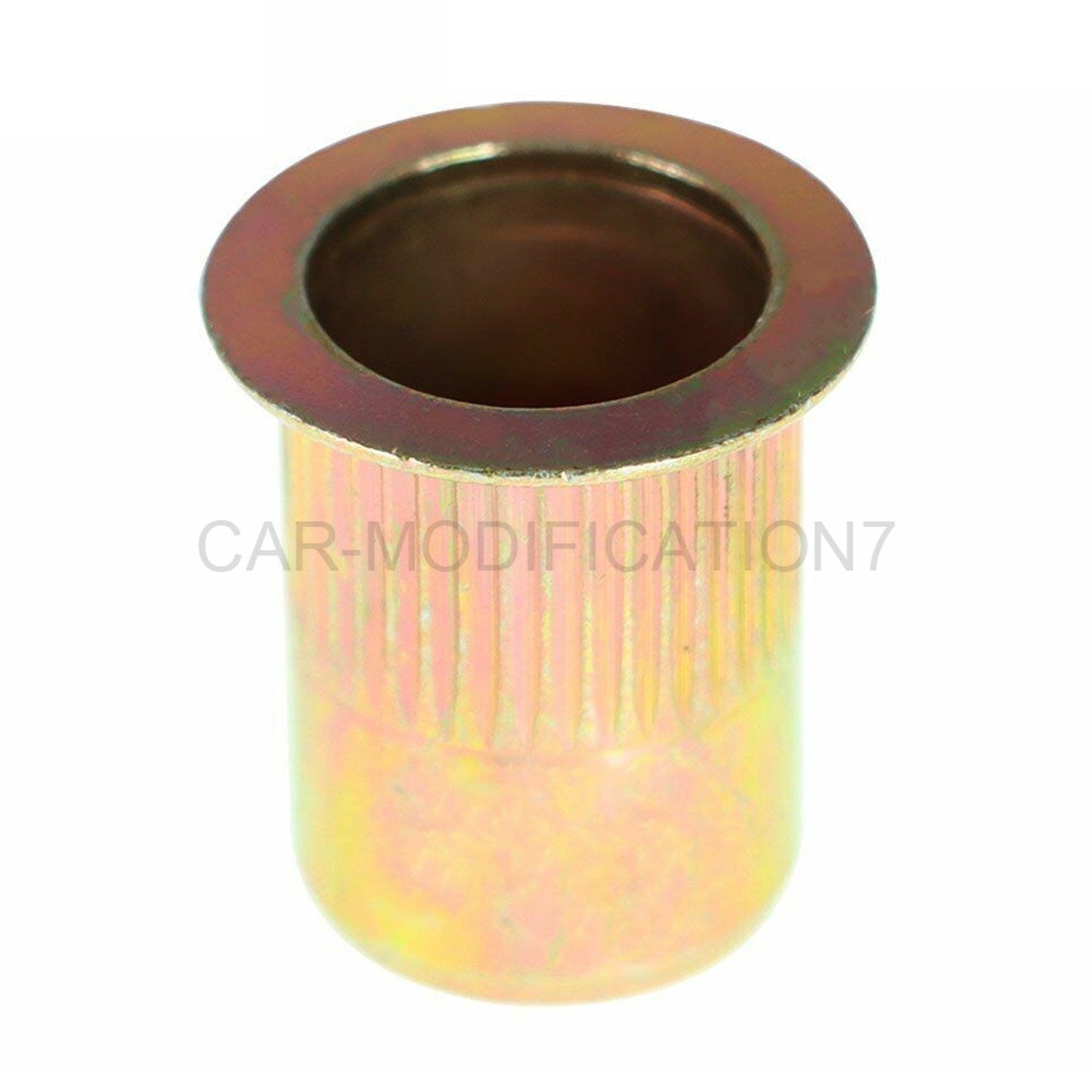 50Pcs 3/8-16 Zinc Plated Carbon Steel Rivet Nut Rivnut Insert Nutsert