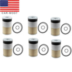 6-Pack Baldwin Fuel Water Filter for Detroit 23529168 FS19624 PF7748 Replacement