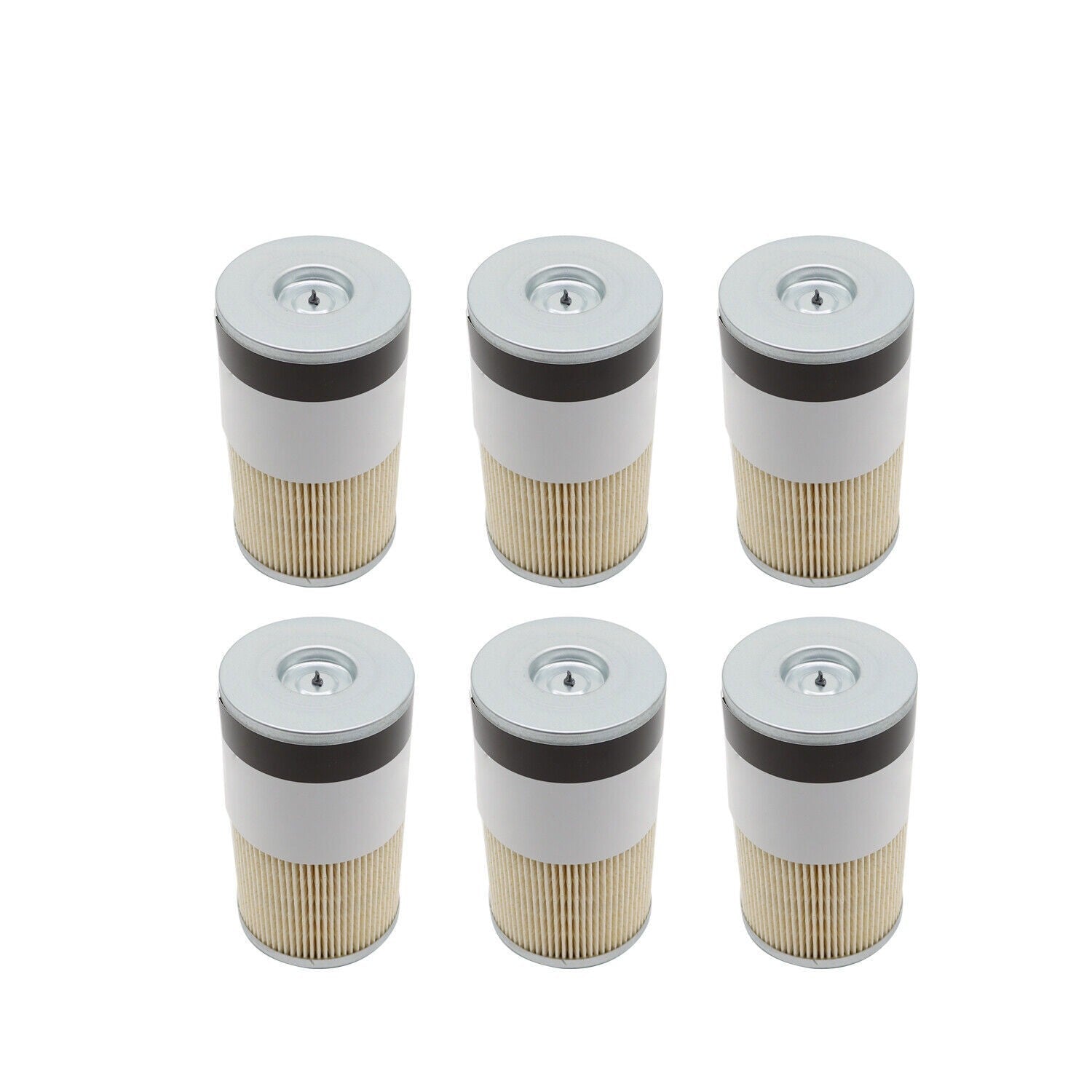 6-Pack Baldwin Fuel Water Filter for Detroit 23529168 FS19624 PF7748 Replacement