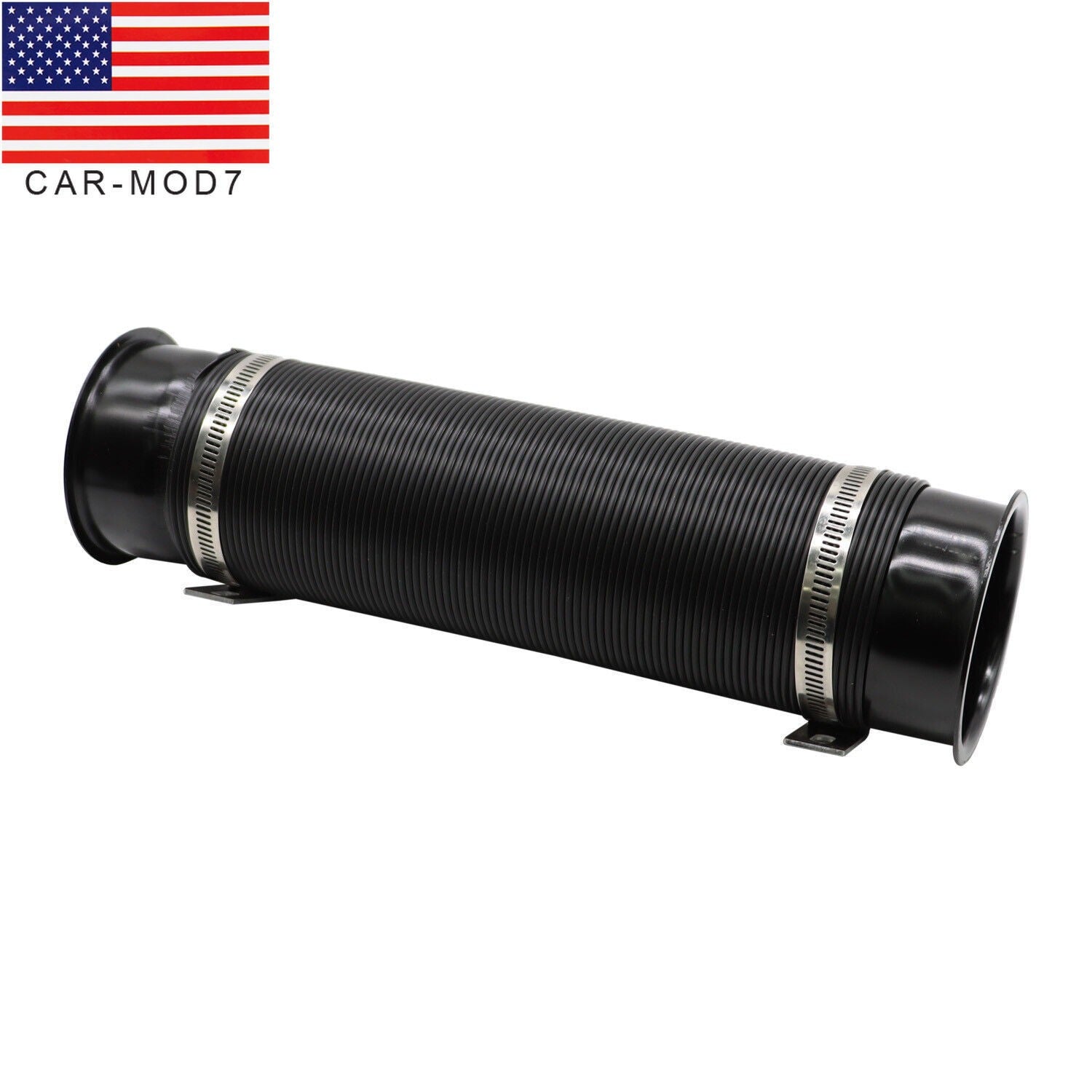 76MM Adjustable Flexible Turbo Cold Air Intake Pipe Duct Hose for Car