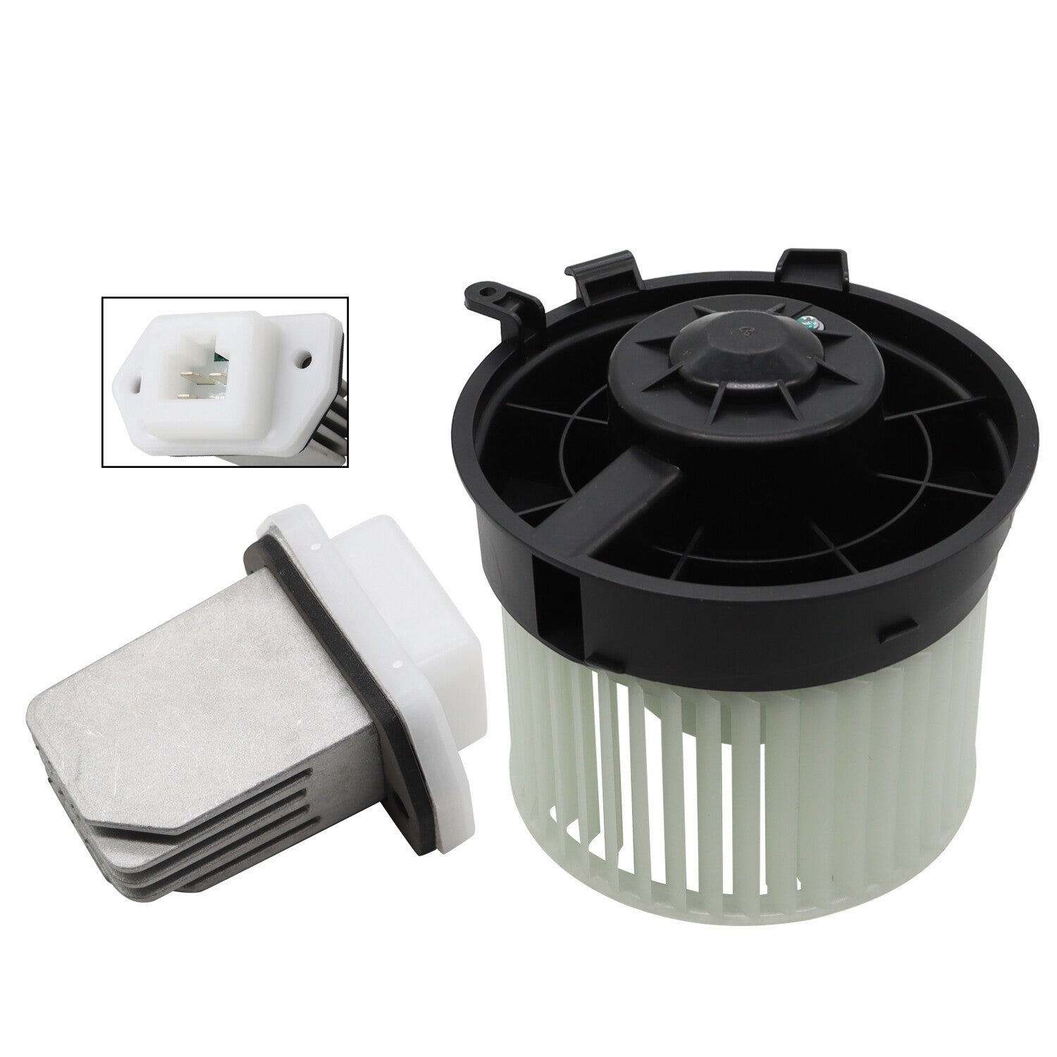 A/C Heater Blower Motor & Resistor for Nissan Rogue 2008-2013 Sentra 2007-2012