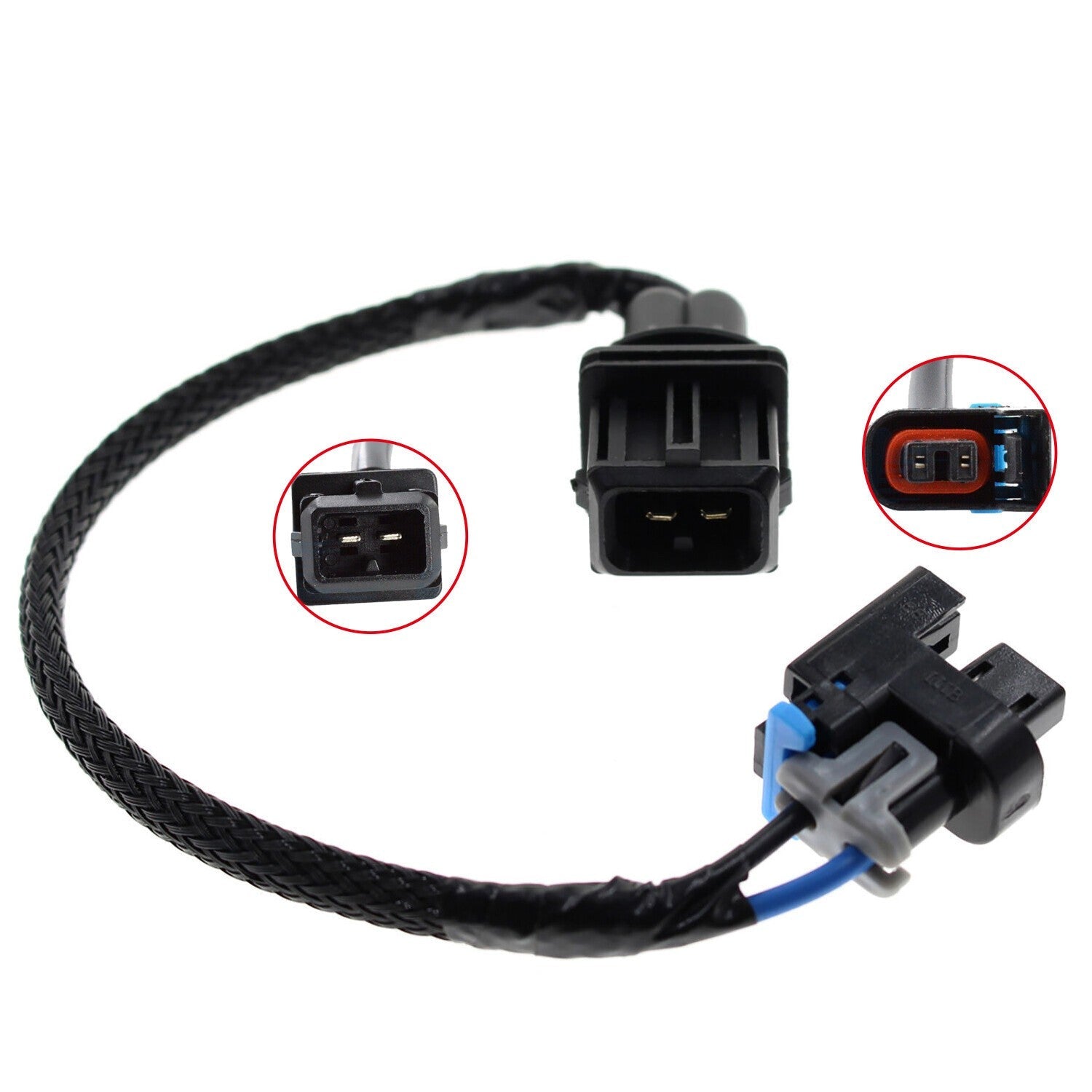 8pcs Fuel Injector Wire Harness Adapter Jetronic EV1 to Mini Delphi Multec 2