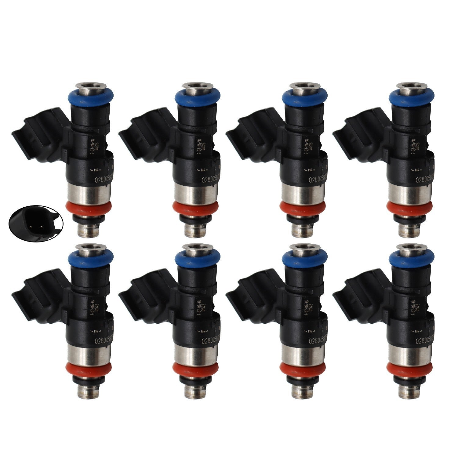 8pcs 42LB Fuel Injectors for 06-15 Chevrolet Corvette LS3 L99 Camaro