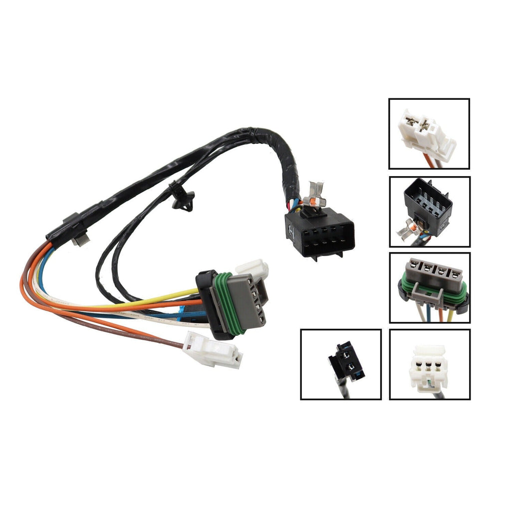 04-12 GMC Canyon Colorado A/C Heater Blower Motor Wiring Harness 89019303
