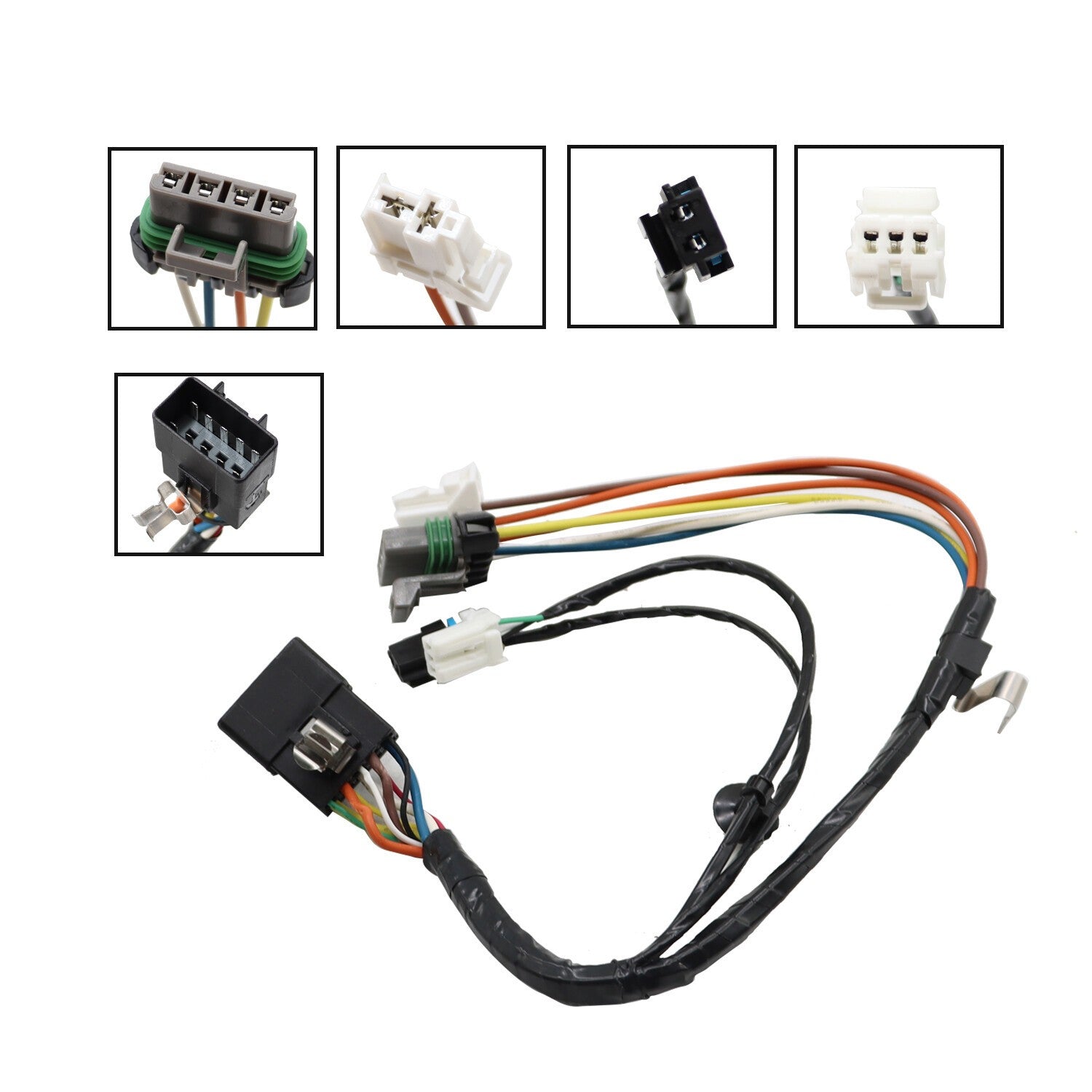 04-12 GMC Canyon Colorado A/C Heater Blower Motor Wiring Harness 89019303