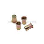 50pcs M8 x 1.25 x 18mm Steel Rivet Nut Rivnut Insert Nutsert Fasteners