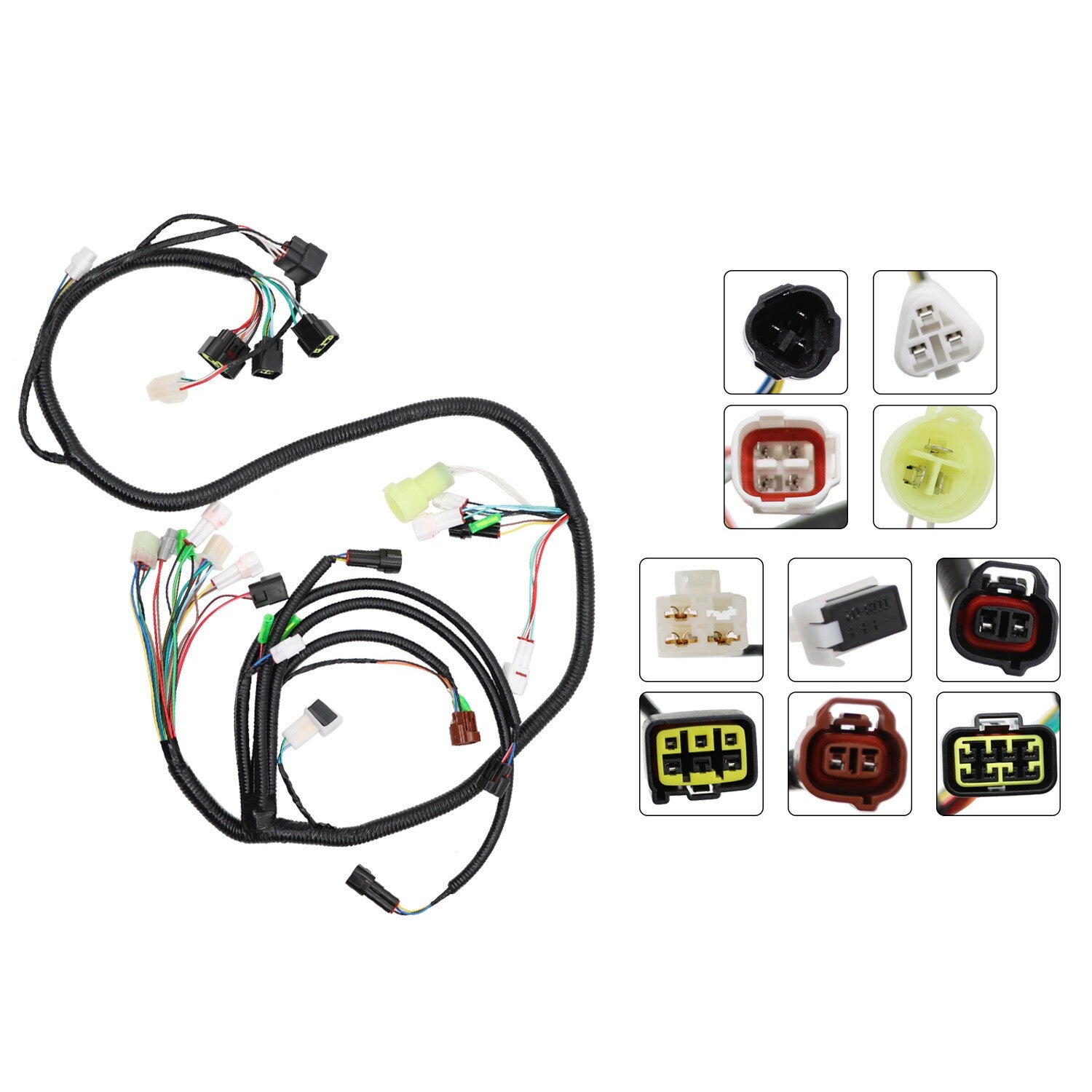 Yamaha Raptor 660R 2002-2004 Wire Wiring Harness 5LP-82590-10-00