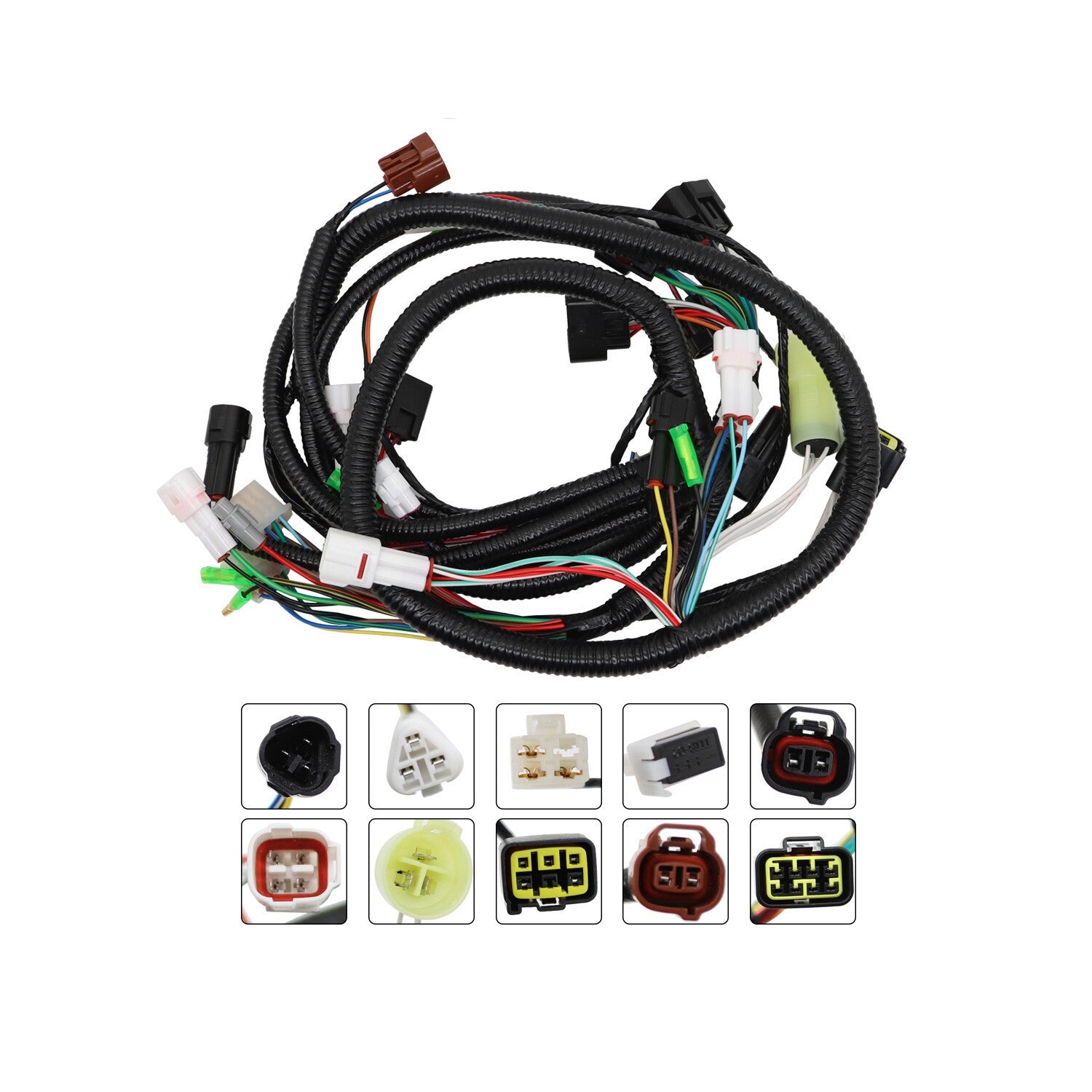 Yamaha Raptor 660R 2002-2004 Wire Wiring Harness 5LP-82590-10-00