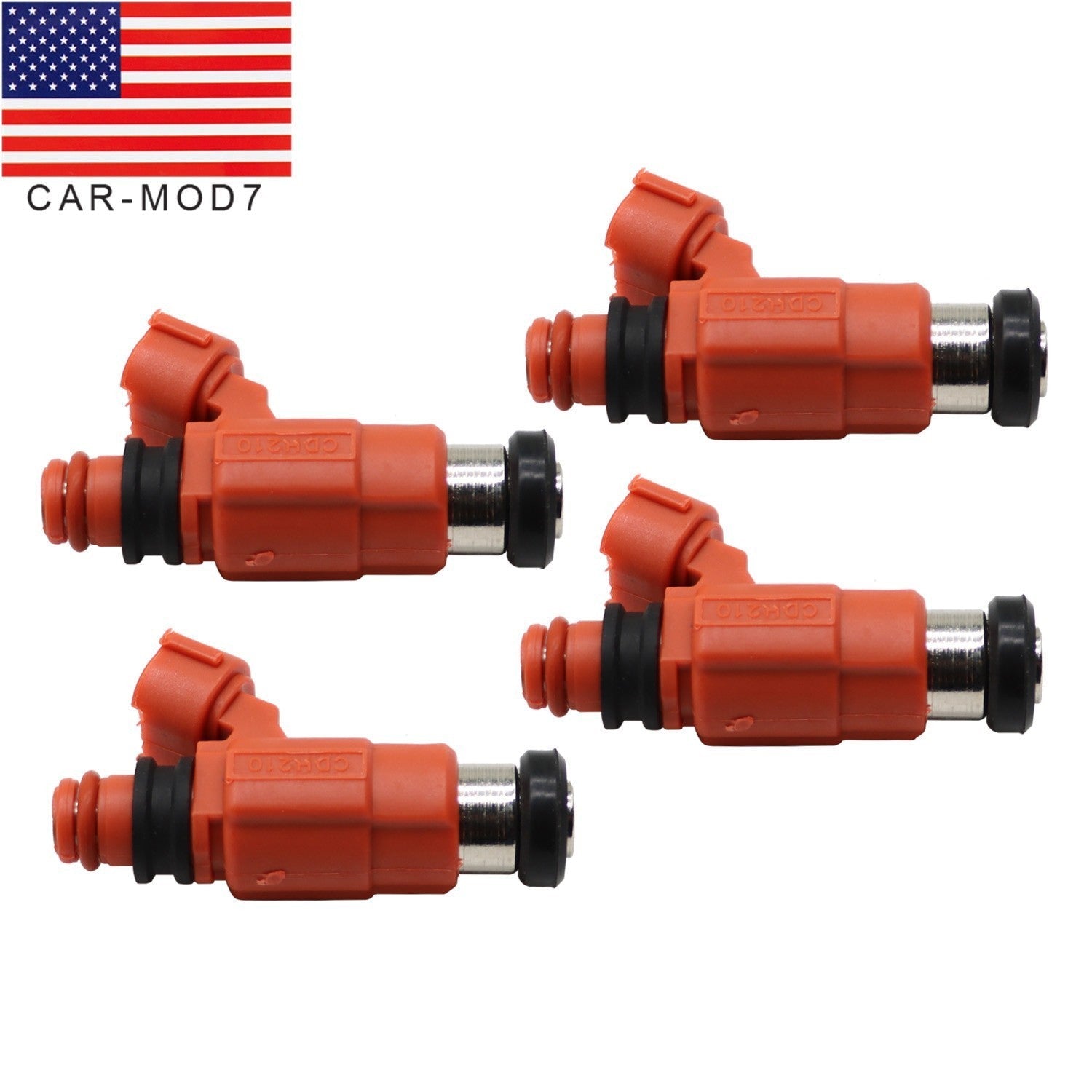 4PCS Fuel Injectors for Suzuki Outboard DF115 DF100 DF90 DF140 INP771 CDH210