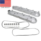 Aluminum Valve Cover with Gasket & Bolts for 99-09 Chevy Silverado GMC Yukon