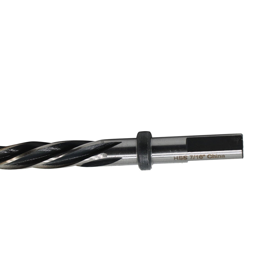 7/16" Tapered HSS Drill Reamer 1/2" Shank for Bridge & Construction Use