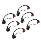 6Pcs Outboard Ignition Coil for Yamaha 100-225HP 6R3-85570-01-00