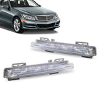 Mercedes Benz C200 C300 C63 AMG 2007-2014 Front Fog Lights DRL Pair