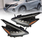 LED Headlight Pair for 2019-2021 Nissan Murano Driver & Passenger Side