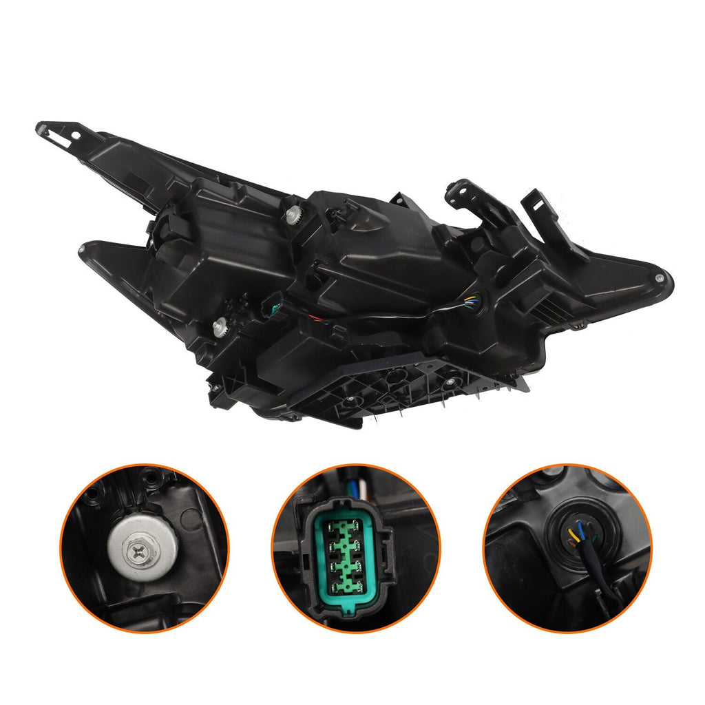 LED Headlight Pair for 2019-2021 Nissan Murano Driver & Passenger Side
