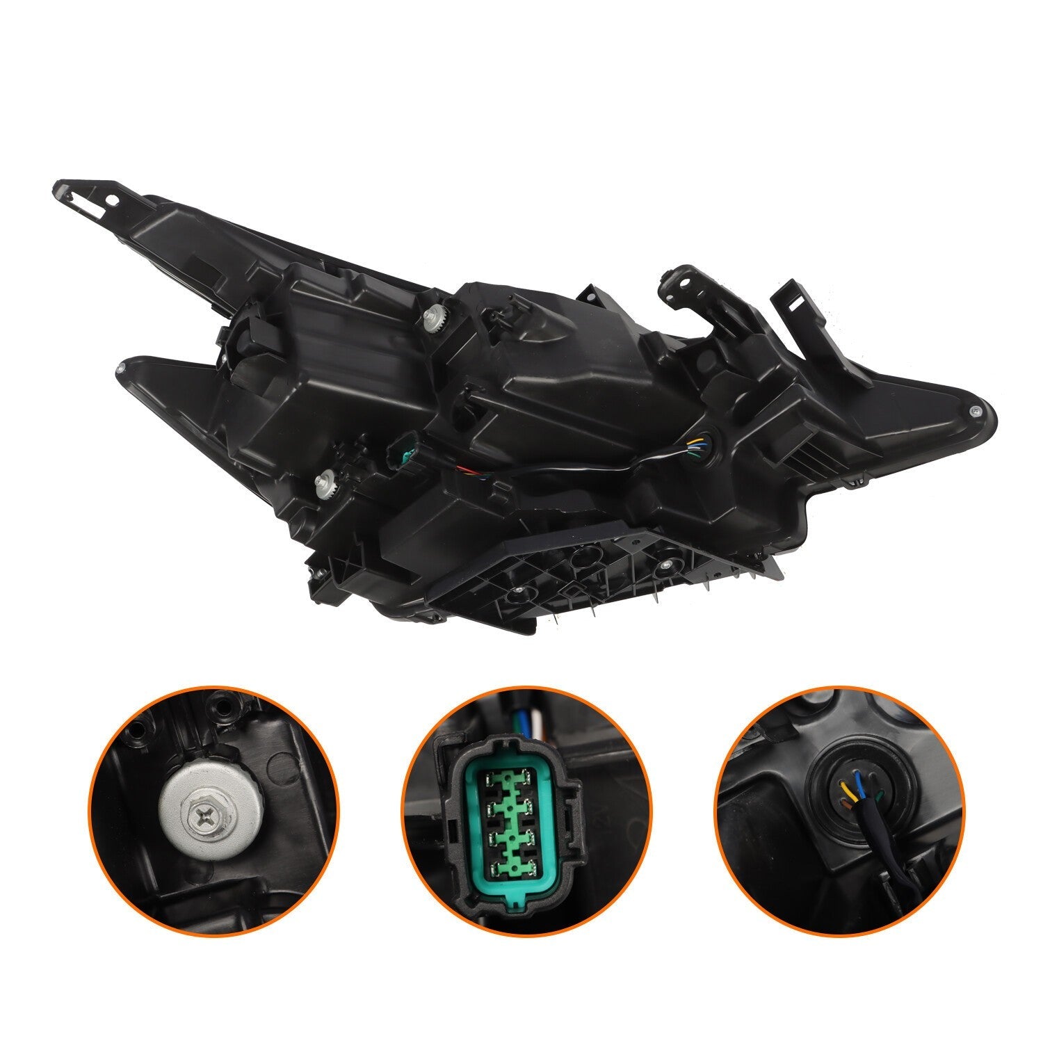 LED Headlight Pair for 2019-2021 Nissan Murano Driver & Passenger Side
