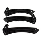 6Pcs Black Inner Door Handle Pull Trim Cover for BMW E90 2006-2011