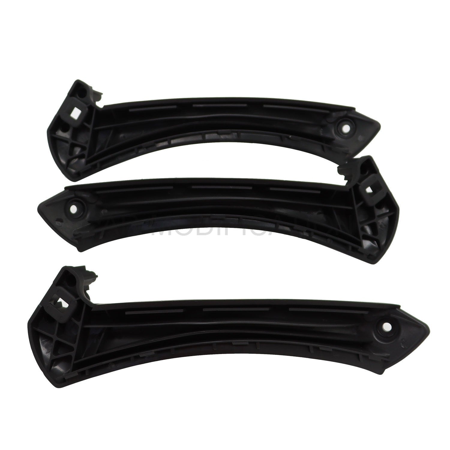 6Pcs Black Inner Door Handle Pull Trim Cover for BMW E90 2006-2011