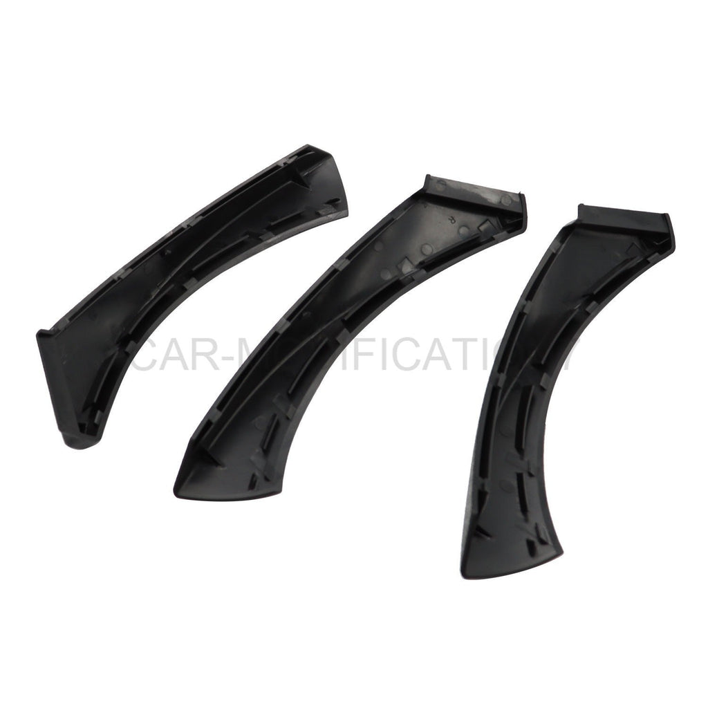 6Pcs Black Inner Door Handle Pull Trim Cover for BMW E90 2006-2011