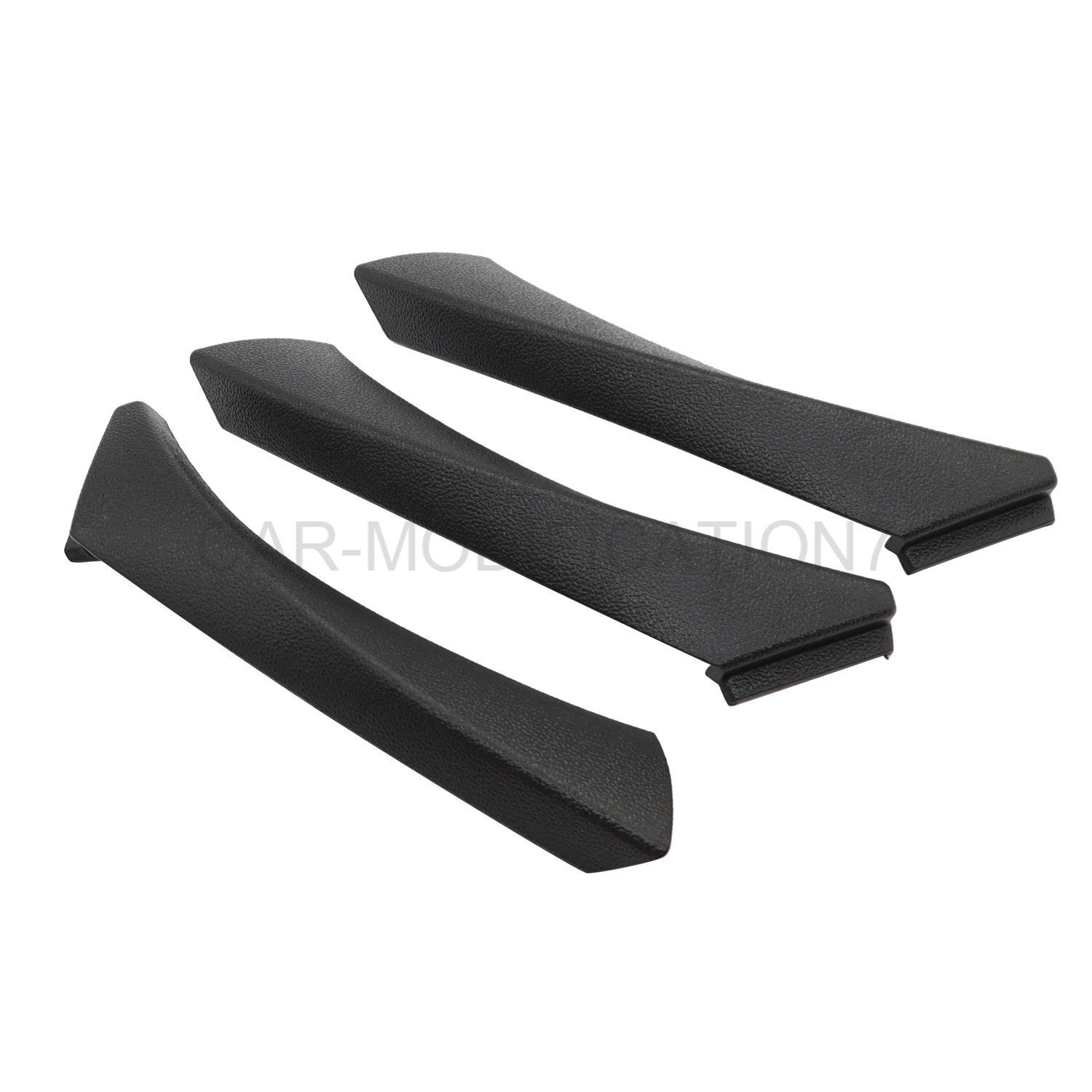 6Pcs Black Inner Door Handle Pull Trim Cover for BMW E90 2006-2011