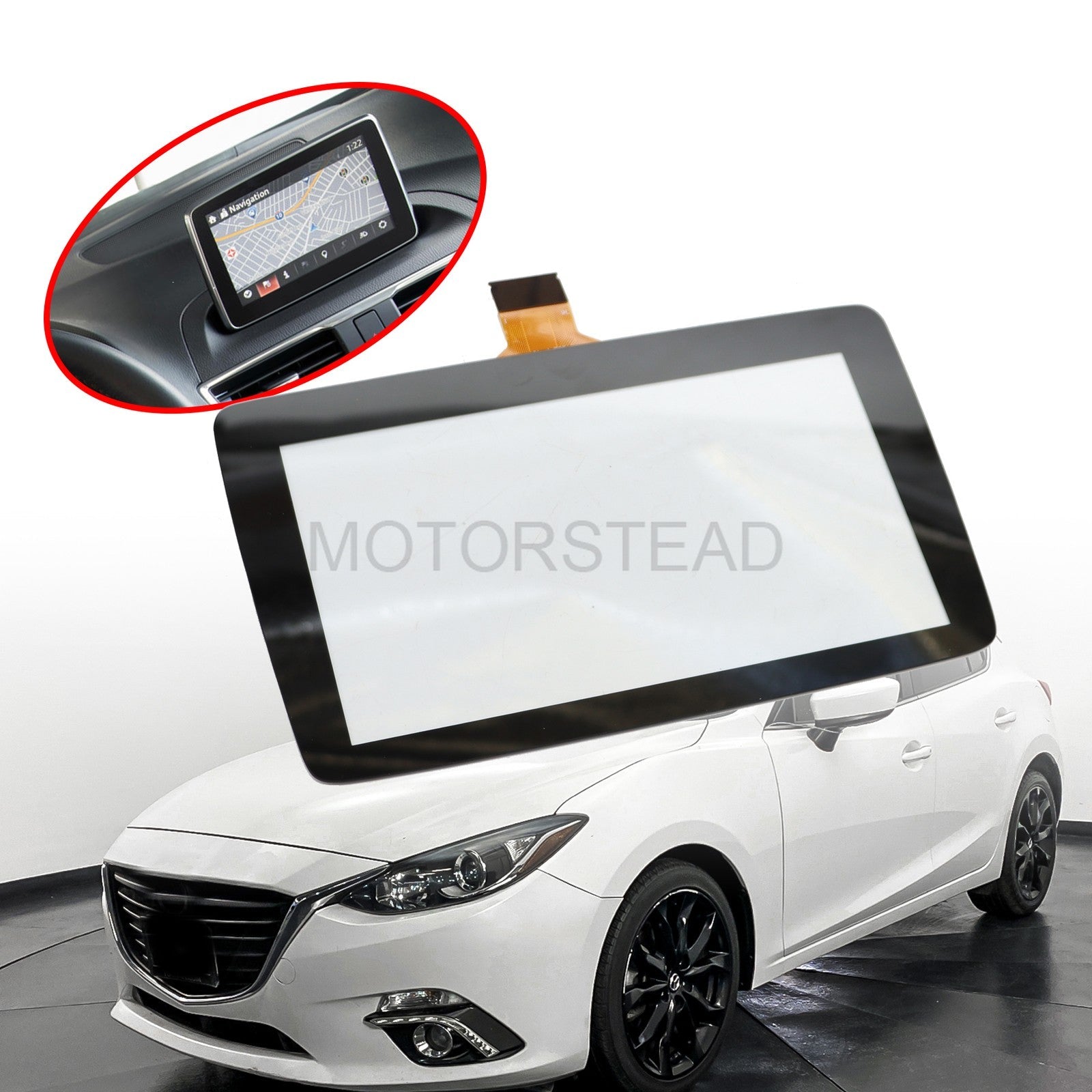 7" Touch Screen Glass for 2014-2016 Mazda 3 CX-3 Radio Navigation Display New