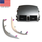 Center Dash A/C Air Vent Panel w/ Trim Strip for 2009-2013 Toyota Corolla