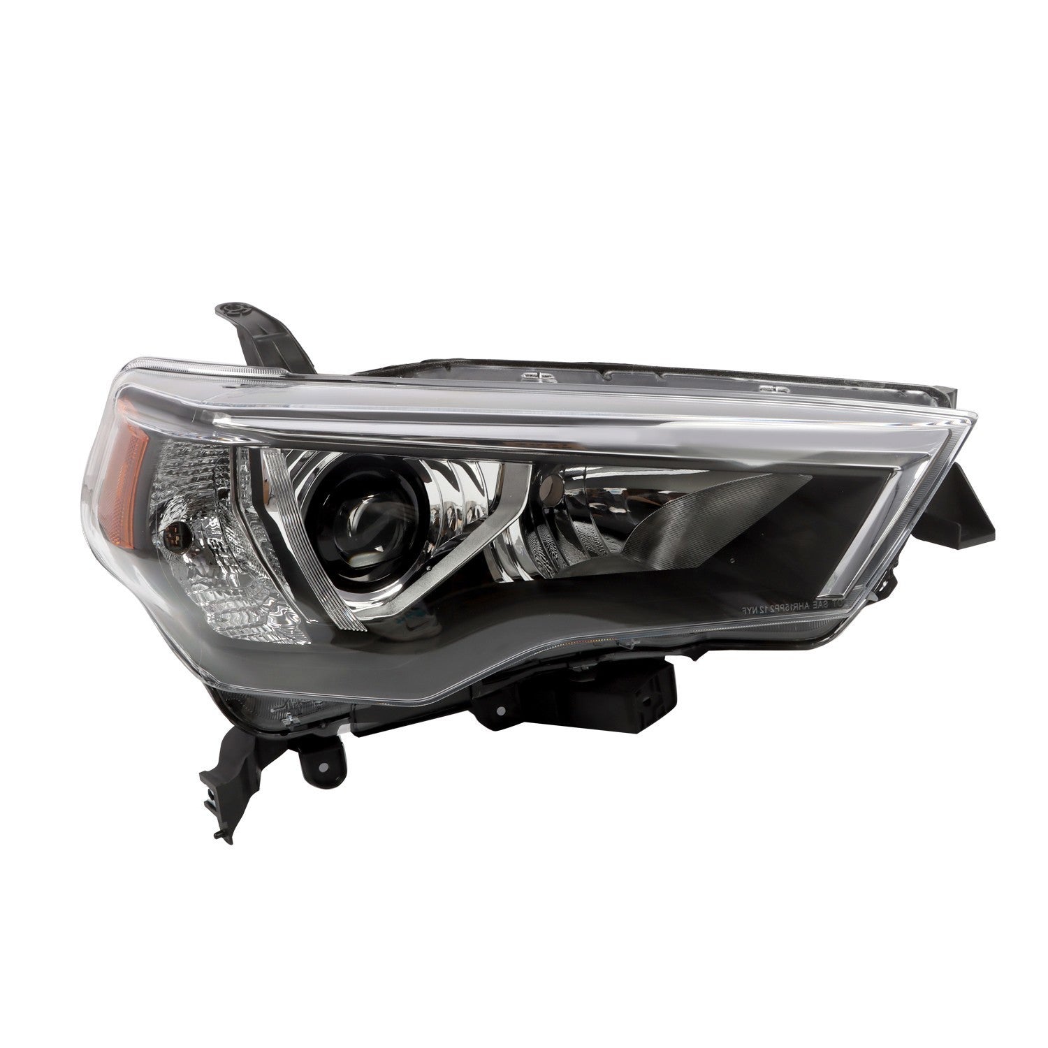 Black Front Headlight Right Side Replacement for 2021-2023 Toyota 4Runner