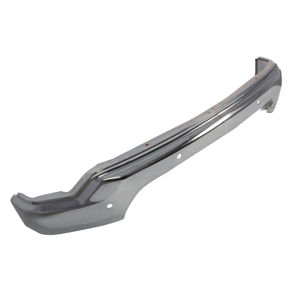 Chrome Front Bumper Face Bar w/ Sensor Holes for 2019-2021 GMC Sierra 1500