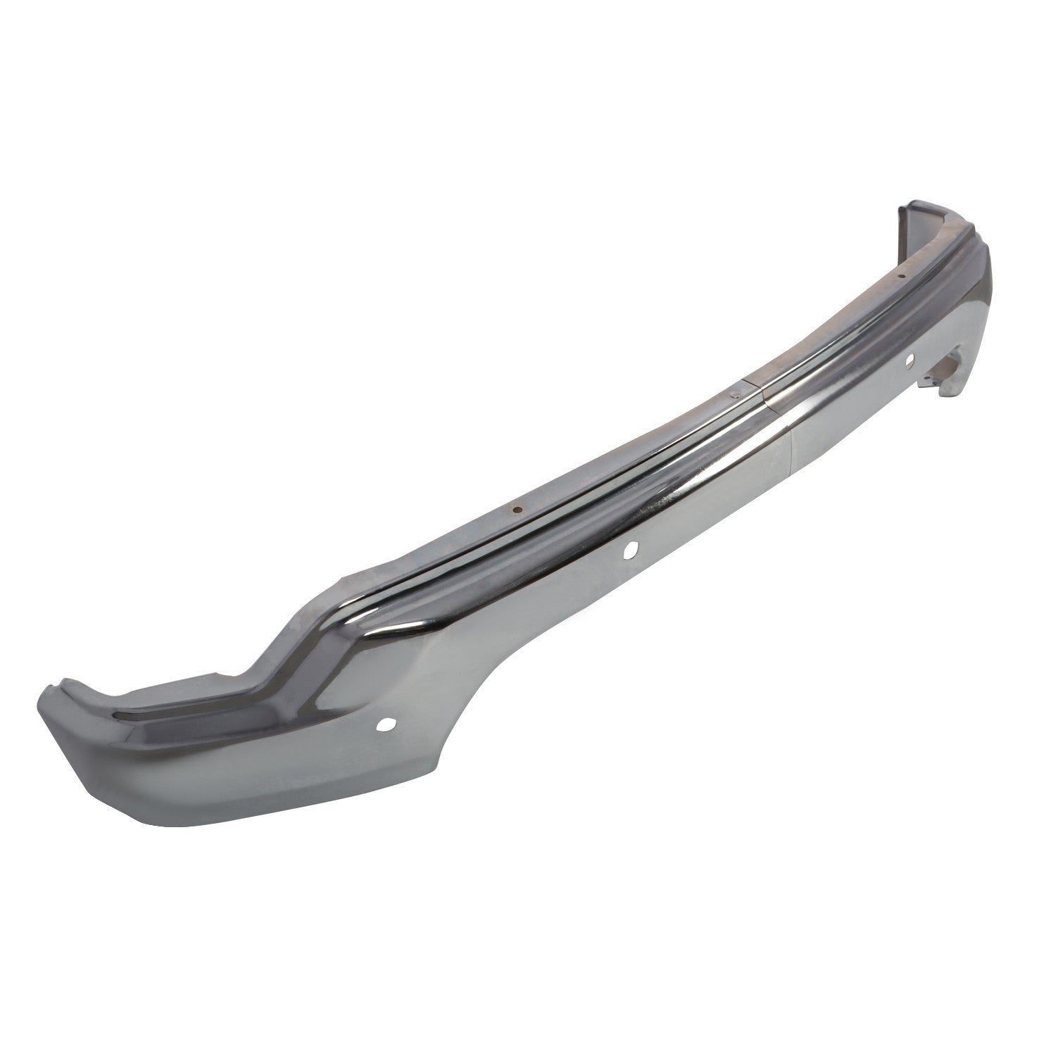 Chrome Front Bumper Face Bar w/ Sensor Holes for 2019-2021 GMC Sierra 1500
