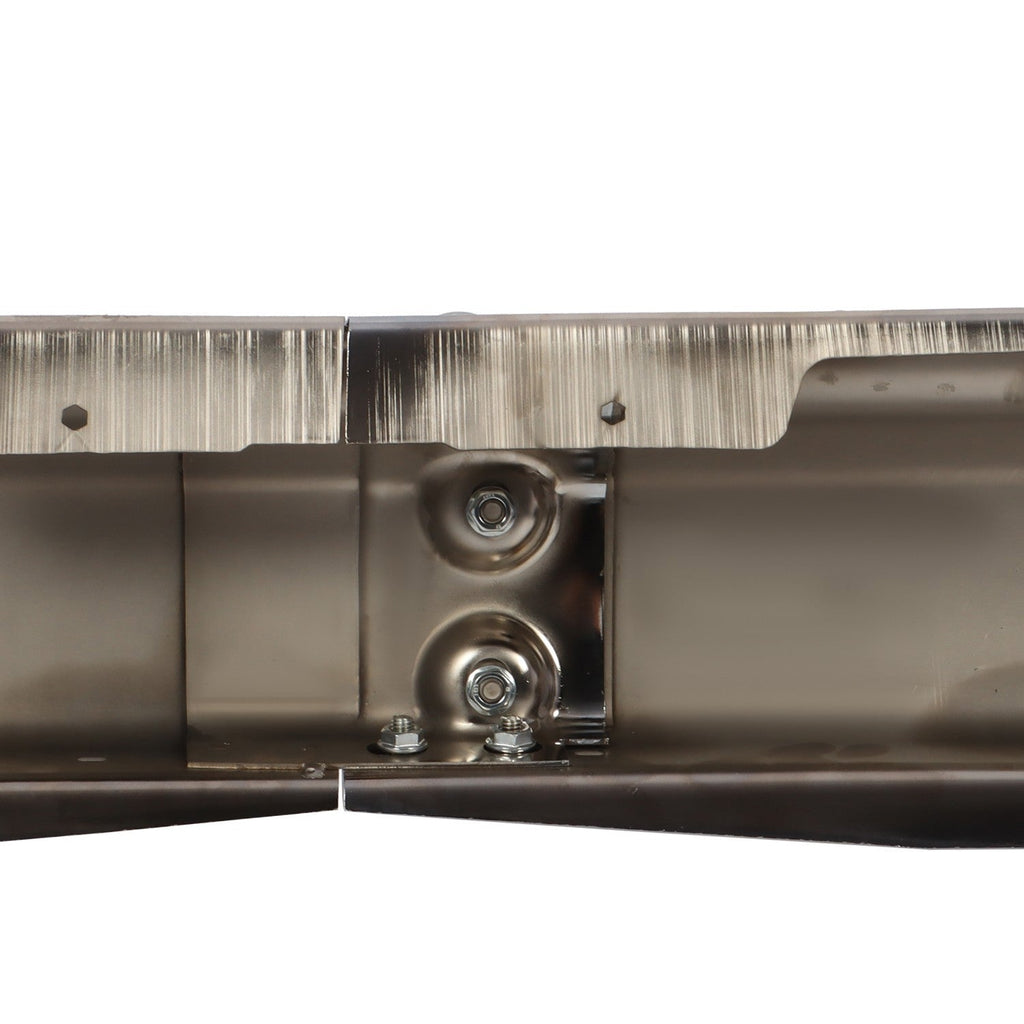 Chrome Front Bumper Face Bar w/ Sensor Holes for 2019-2021 GMC Sierra 1500