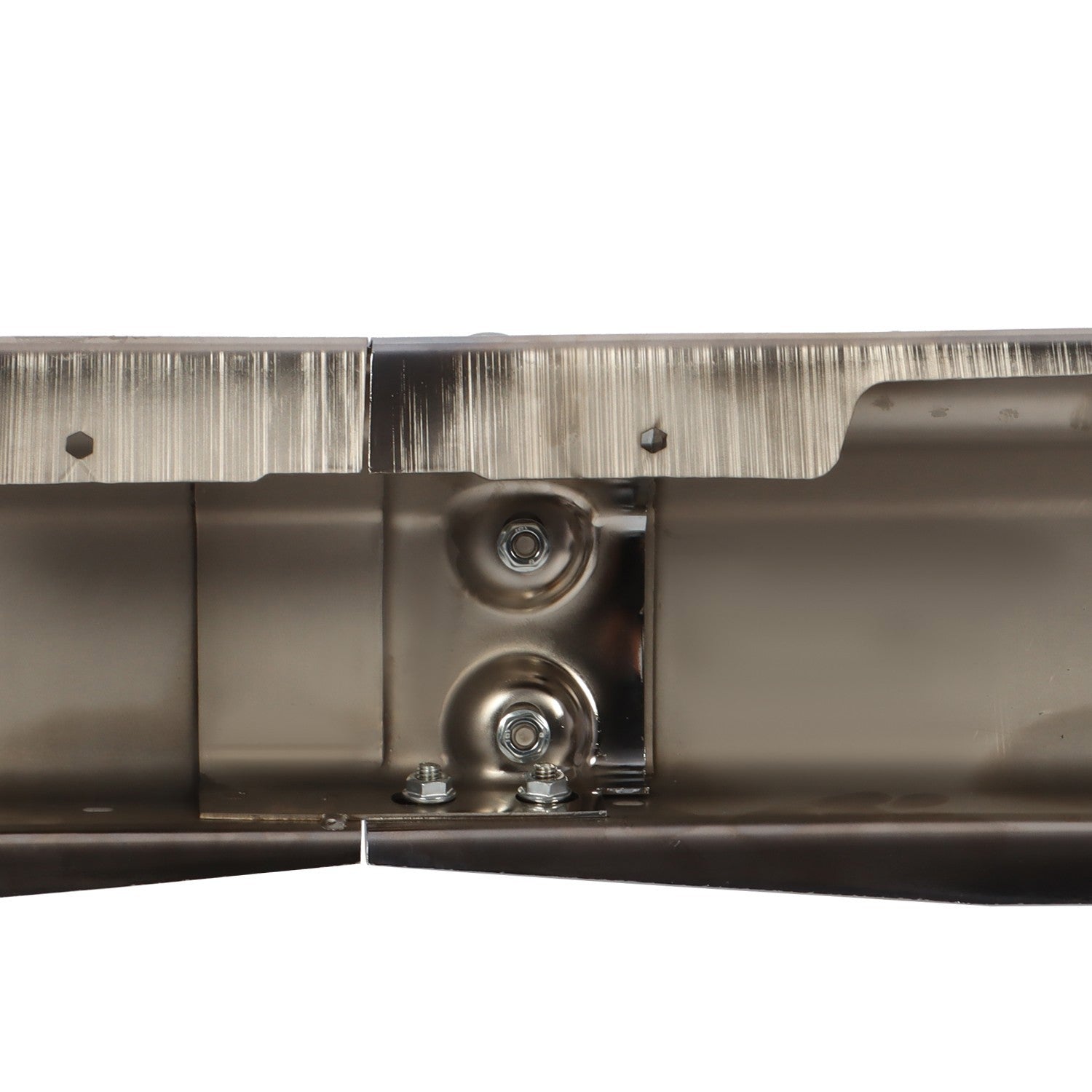 Chrome Front Bumper Face Bar w/ Sensor Holes for 2019-2021 GMC Sierra 1500