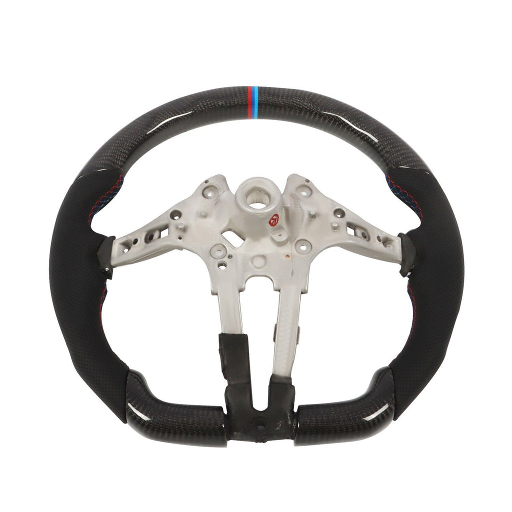 Black Carbon Fiber Steering Wheel for BMW M2 M3 M4 F80 F15 F30 M Sports