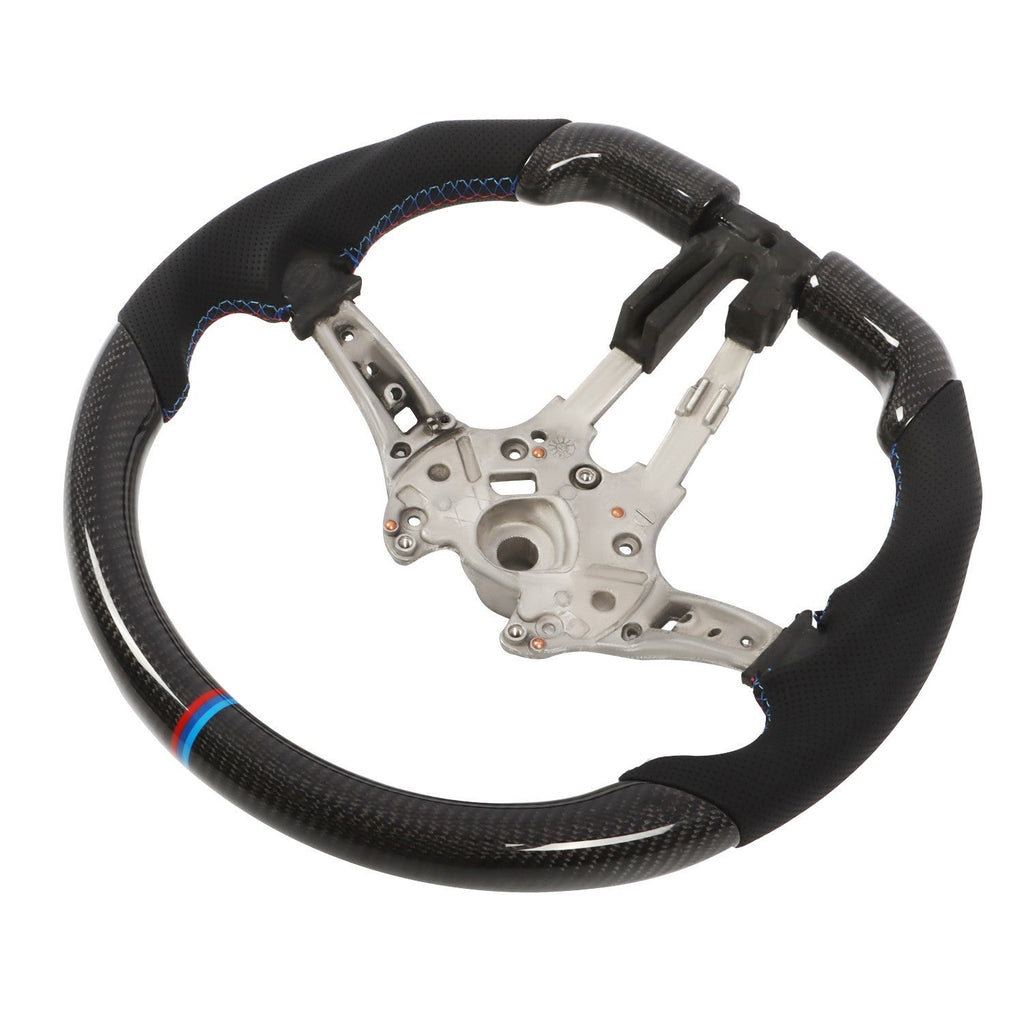 Black Carbon Fiber Steering Wheel for BMW M2 M3 M4 F80 F15 F30 M Sports