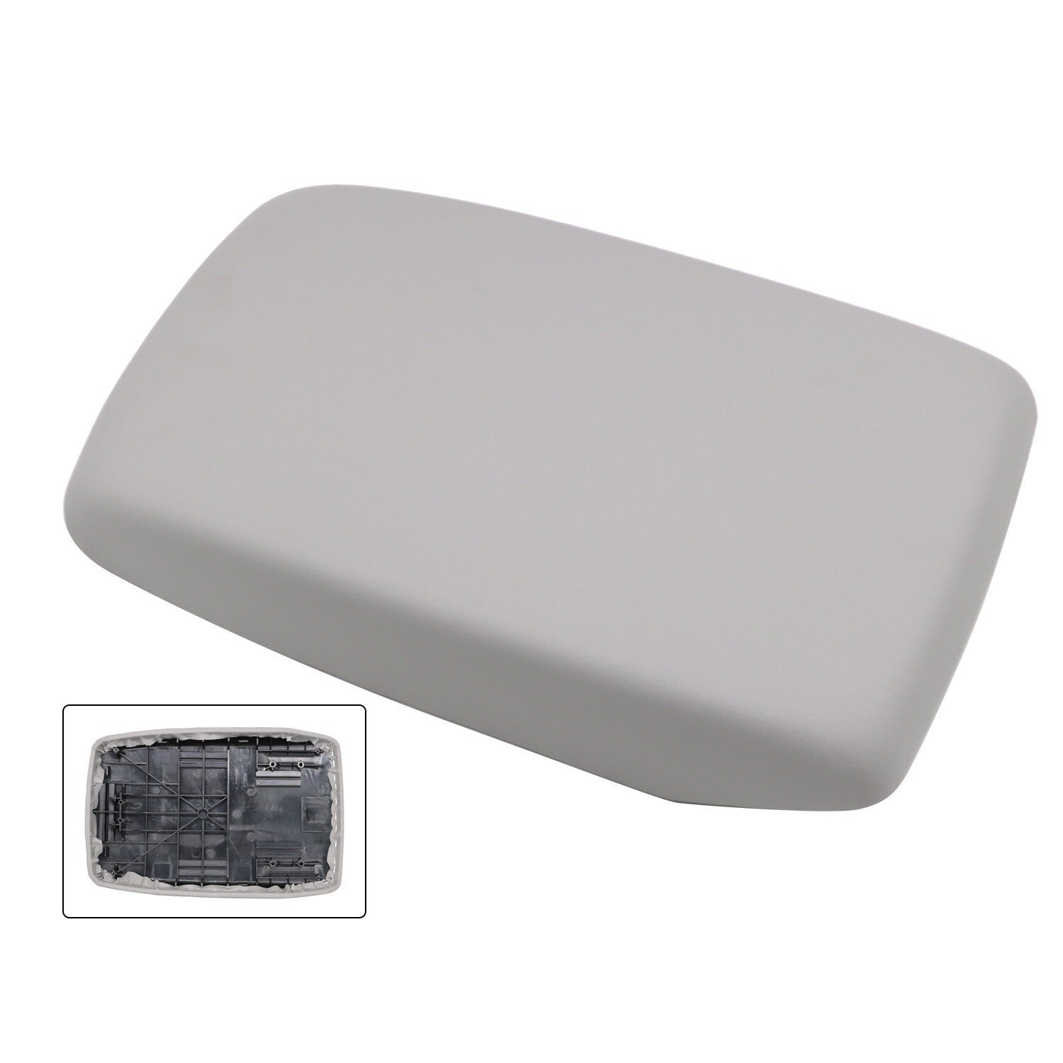 Toyota Highlander 2008-2013 Gray Center Console Armrest Lid Cover Base