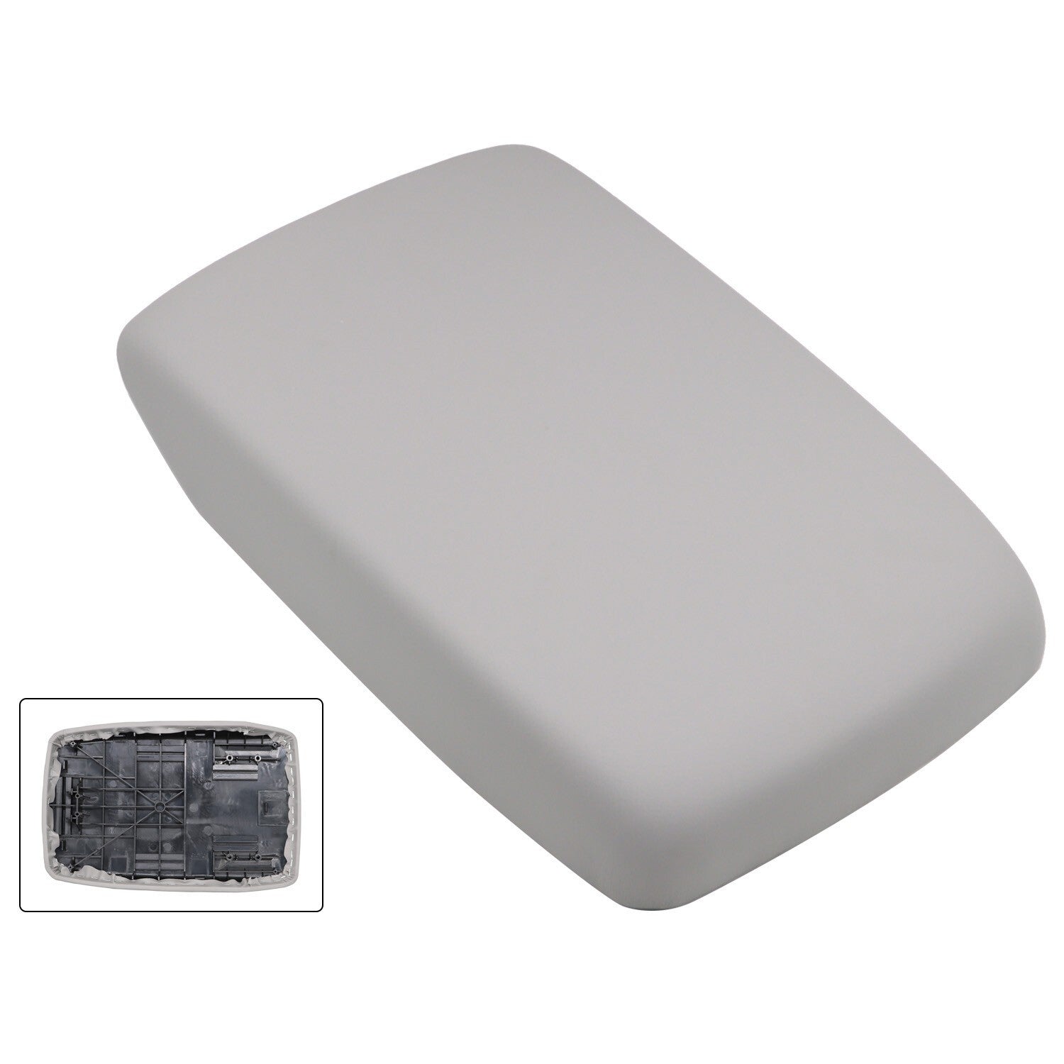 Toyota Highlander 2008-2013 Gray Center Console Armrest Lid Cover Base