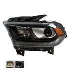Black HID Left Driver Headlight for Dodge Durango 2016-2020