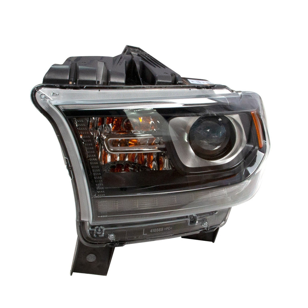 Black HID Left Driver Headlight for Dodge Durango 2016-2020